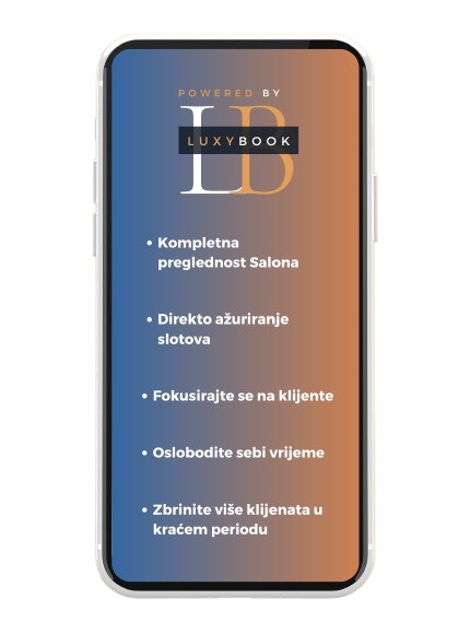 LuxyBook aplikacija